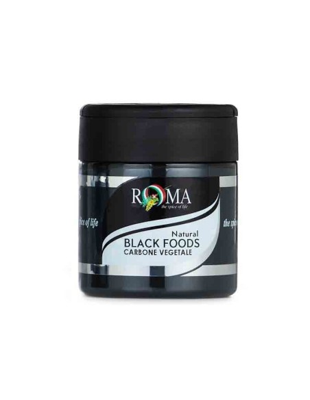 CARBONE VEGETALE ATTIVO NATURAL BLACK vaso 75g