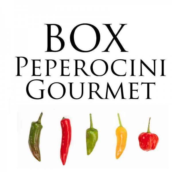 PEPERONCINI GOURMET box cofanetto per degustare