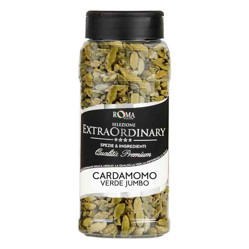 CARDAMOMO VERDE QUALITA' PREMIUM JUMBO vaso 260g Extraordinary