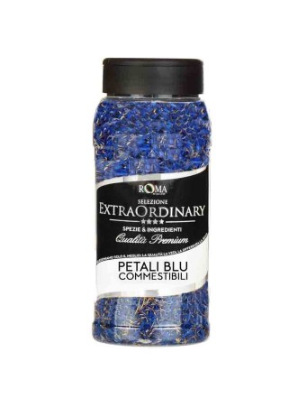 EDIBLE BLUE PETALS dried