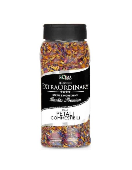 MIX of COLORED EDIBLE PETALS