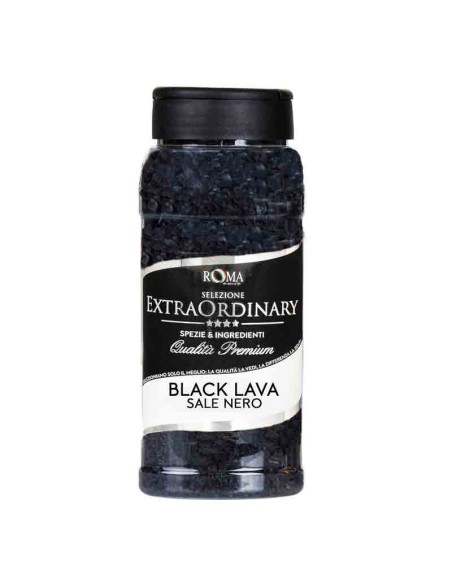 BLACK LAVA CYPRUS SALT IN FLAKES
