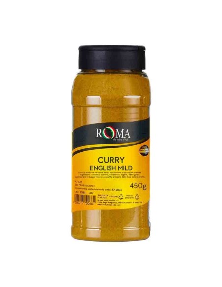 CURRY ENGLISH DELICATO vaso 450g