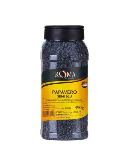 PAPAVERO BLU SEMI vaso 490g