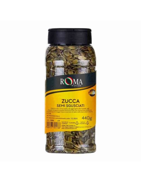 ZUCCA SEMI DECORTICATI vaso 440g