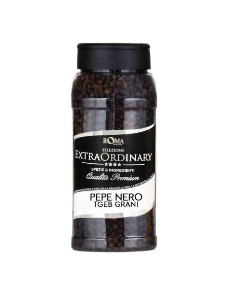 Pepe Nero tellicherry in grani vaso 450g