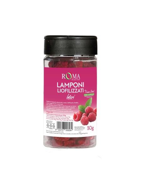 FREEZE DRIED RASPBERRY WHOLE