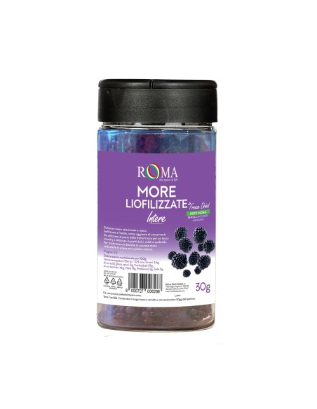 FREEZE DRIED BLACKBERRY WHOLE