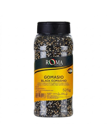 GOMASIO NERO 525g ROMA FINE FOODS