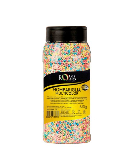 Mompariglia Multicolor in Zucchero | Roma Fine Foods