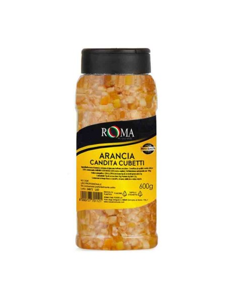CANDIED ORANGE CUBES