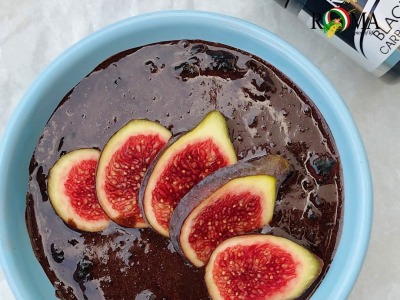 Porridge Cioccolato e Carbone Vegetale