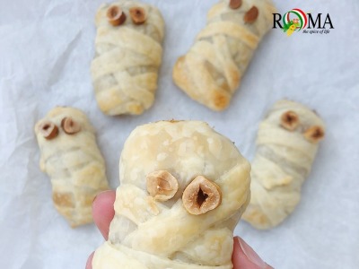 Mummie di Pasta Sfoglia alla Cannella