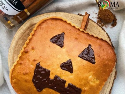 Profumata Torta Zucca di Halloween 