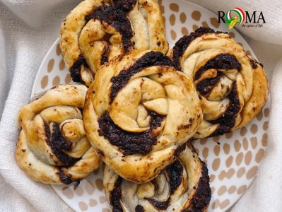 Rosette di Sfoglia con Crema Speziata