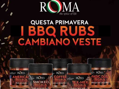 I BBQ RUBs ROMA cambiano pack - Provali tutti!