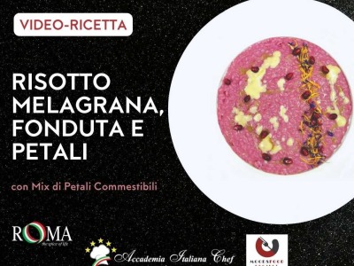 Risotto Melograna e Petali