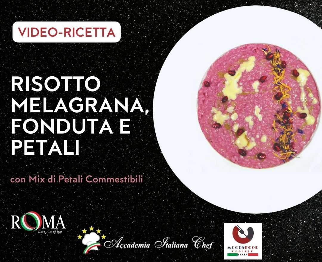 Risotto Melograna e Petali